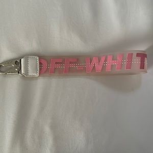 Off-white keychain